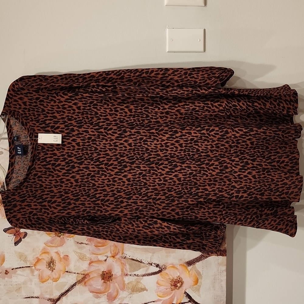GAP Leopard Dress